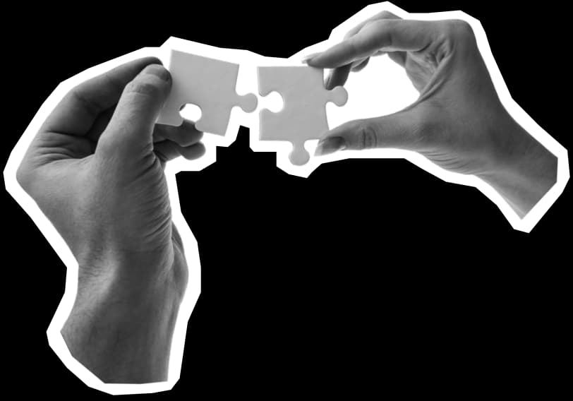 Imagem que representa mãos dadas